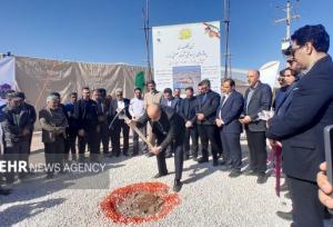 ۶ پروژه‌ زیرساختی صنعتی در ورزنه کلنگ‌زنی شد