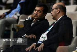 تماشاگران ویژه دیدار والیبال ایران و ترکیه