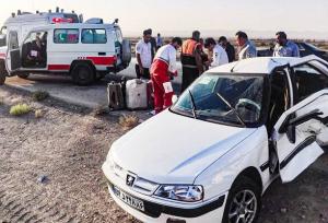 ۱۰ نفر از سوانح مرگبار رانندگی در کاشان نجات یافتند