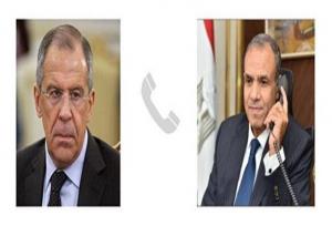 رایزنی تلفنی وزرای خارجه روسیه و مصر با محوریت تحولات منطقه