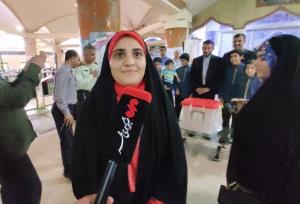 انگیزه بالای دختران رای اولی در بوشهر