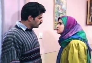 تفریح آذر خانمِ سریال پدر سالار در کنار دریا