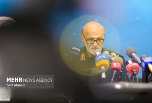 نشست خبری هفته بسیج با حضور فرمانده سپاه امام رضا(ع)