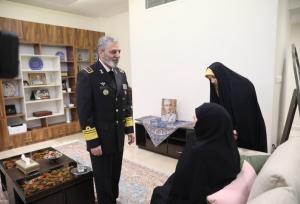 اعطای درجه سپهبدی شهید محمد باقری به خانواده ایشان