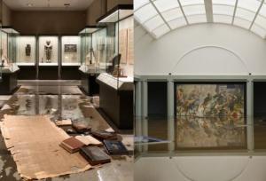 نشت آب در موزه لوور به صدها کتاب آسیب رساند