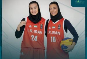 واکنش دختران بسکتبال ایران به برد مقابل مصر 