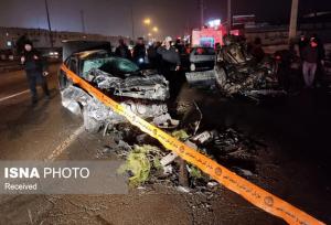 واژگونی خودرو ساینا در قم یک فوتی برجا گذاشت