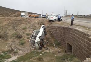 دو حادثه جاده ای در گلستان ۹ مصدوم برجا گذاشت