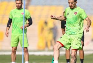 تمرین انفرادی برای بازیکنان مصدوم پرسپولیس