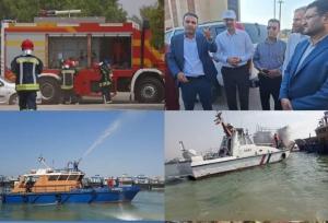 مانور ساعت صفر در بندر دیلم برگزار شد