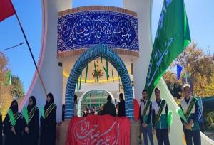 میزبانی باشکوه از قهرمان وطن در توانبخشی حضرت علی اکبر(ع)