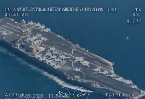 پیام تهران از فراز دریای عمان؛ پایان مصونیت ناوهای هواپیمابر آمریکا