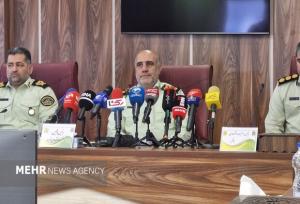 نشست خبری رئیس پلیس امنیت اقتصادی