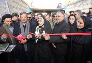 پروژه زیرگذر شیخ صفی‌الدین اورموی در ارومیه افتتاح شد