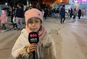 ابراز ارادت خاص دختر بچه کرمانی به سردار شهید حاج‌ قاسم سلیمانی