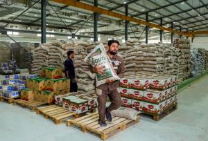 تجهیز مواکب حسینی با اقلام غذایی و خدماتی توسط آستان قدس علوی