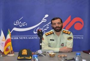 حضور معاون فرهنگی و اجتماعی فرماندهی انتظامی در دفتر خبرگزاری مهر