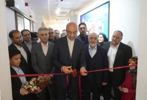 نمایشگاه آثار جشنواره کاریکاتور مدیریت مصرف آب در کرمانشاه افتتاح شد