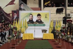 تشییع باشکوه پیکر محافظ شخصی شهید سید حسن نصرالله+ فیلم
