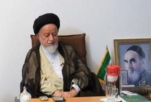 مراسم باشکوه و معنوی تشییع پیکر آیت‌الله شاهچراغی