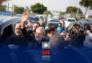 استقبال گرم مردم لبنان از دبیر شورای عالی امنیت ملی ایران