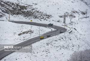 تردد در راه های برفی مازندران روان است