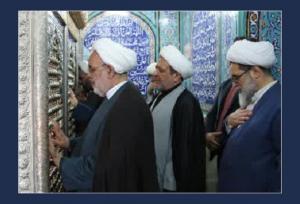 ضریح امامزاده علی بن جعفر (ع) در سمنان عطرافشانی شد