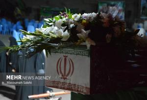 شهید گمنام هشت سال دفاع مقدس در بیکاه آرام گرفت‌