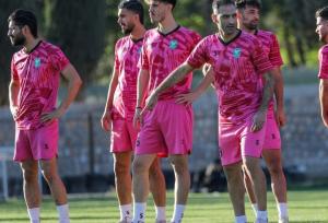 تمرین تیم خیبر پیش از دیدار با پرسپولیس