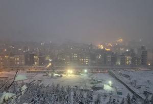 شب برفی مشهد