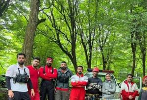 نجات دو مفقودی در ارتفاعات شصت‌کلا گرگان