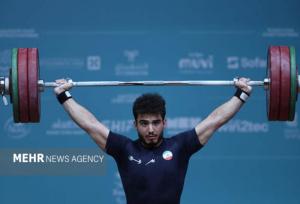 درخشش وزنه بردار خوزستانی در مسابقات جام بین المللی فجر