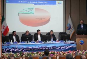 افزایش عملکرد و درآمد کشتیرانی دریای خزر در سال ۱۴۰۳/تقسیم سود ۳۶۰ ریالی به ازاء هر سهم