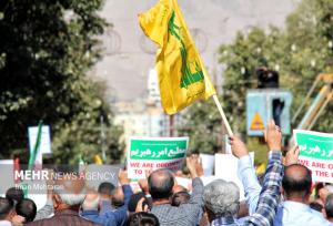 فریاد حمایت از فلسطین در کرمانشاه طنین‌انداز شد