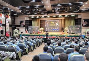 اولین سالگرد شهدای خدمت در دانشگاه شهید ستاری برگزار شد