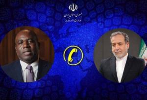 گفتگوی تلفنی عراقچی و وزیر امور خارجه انگلستان