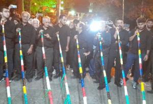 مراسم کرنا نوازی در بقعه امیربنده کلاچای