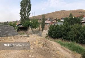 آزادسازی بیش از ۱۰۰۰ مترمربع از بستر رودخانه آه در آبعلی دماوند
