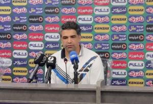 پیروز قربانی: از عدم کسب سه امتیاز مقابل آلومینیوم متاسفم