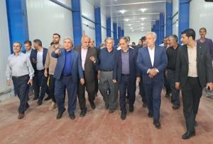 سردخانه ۶ هزار تنی قروه افتتاح شد
