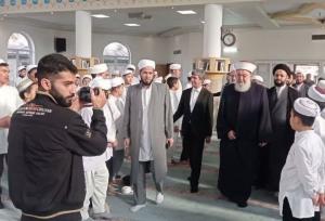 بازدید شیخ غازی حنینه از دارالقرآن امام شاطبی گنبدکاووس