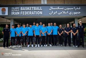 اعزام پسران زیر ١٦ سال بسکتبال به اردن