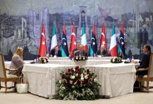 نشست سه‌جانبه ترکیه، لیبی و ایتالیا به میزبانی اردوغان