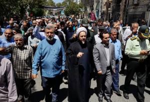 راهپیمایی «جمعه خشم و نصر» با حضور گسترده مردم در خلیل‌آباد برگزار شد