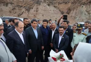 وزیر جهاد کشاورزی وارد شهرستان بم شد