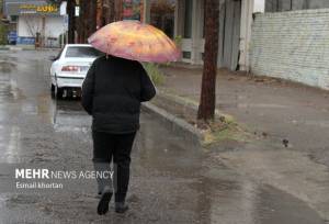 ورود سامانه بارشی از غرب به کشور و آغاز بارندگی
