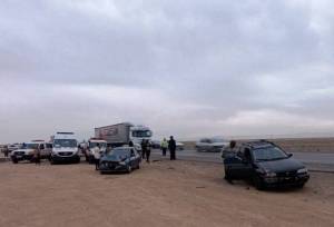 تصادف زنجیره‌ای ۳۰ خودرو در آزادراه زنجان – تبریز با ۲۱ مصدوم