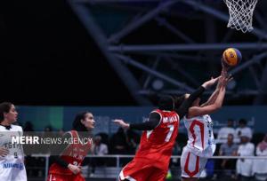 تیم بسکتبال بانوان ایران برابر مصر پیروز شد