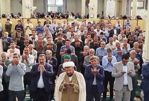 اقامه نماز عید سعید قربان در بردسکن