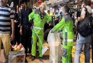 اعزام نیروهای داوطلب برای نظافت شهرهای نجف و کربلا